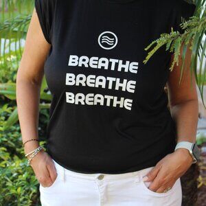 Inspirational Shirt Collection - Black Shirt Breathe Breathe Breathe